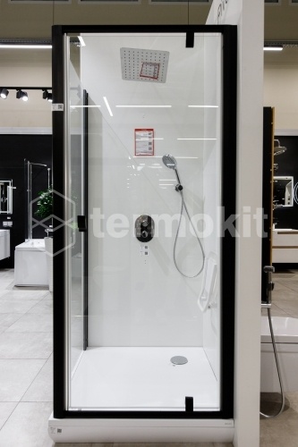 Душевая перегородка Ravak Pivot PPS-90 90G70100Z1 transparent, белый