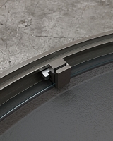 Душевой уголок Cezares Molveno 1950x900x900 оружейная сталь MOLVENO-R-1-90-C-GM-IV