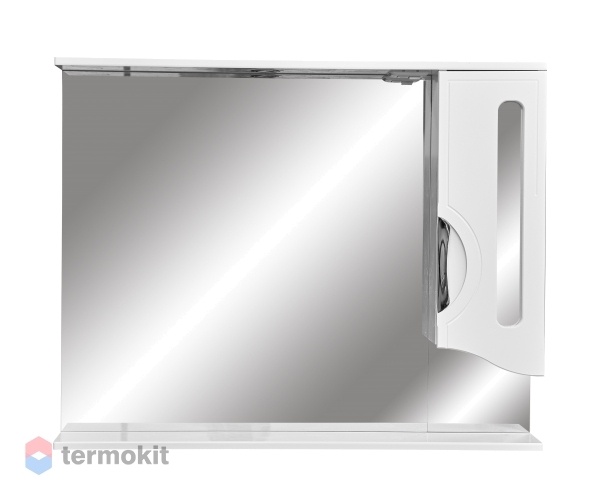 Зеркальный шкаф Stella Polar Сильва 100/С белый SP-00000207