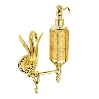 Дозатор жидкого мыла Migliore Luxor настенный декор золото 26165