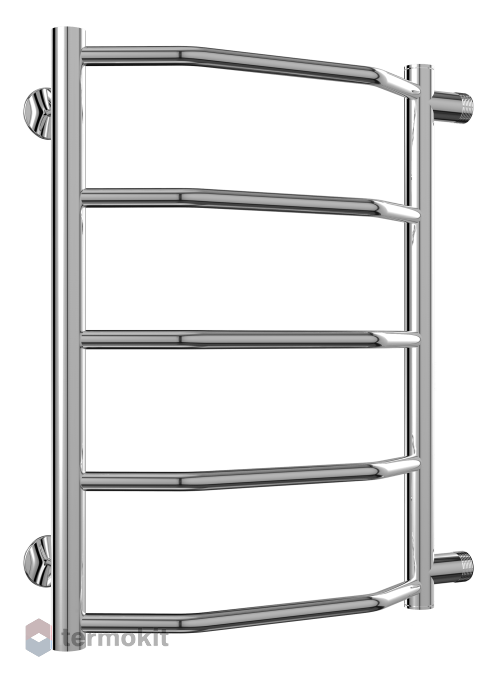 Водяной полотенцесушитель Terminus Виктория П5 400x596 с боковым подключением 500