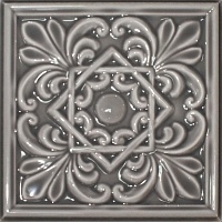 Керамическая плитка Cevica Plus Classic 1 Basalt Декор 15x15