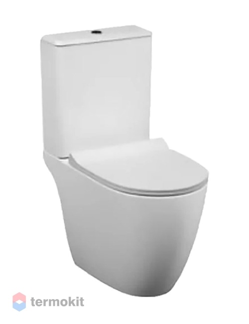 Унитаз напольный Vitra Sento с бачком с тонким сиденьем микролифт 9830B003-7204