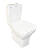 Чаша унитаза напольного BelBagno Lago P-trap без бачка и сиденья BB128CP