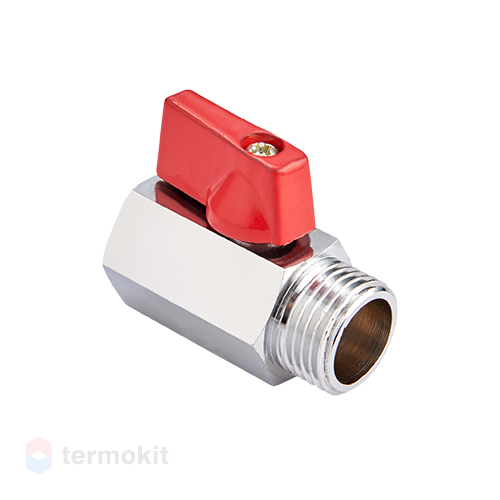 MVI Кран шаровый мини 1/2" внутренняя-наружная BV.466.04