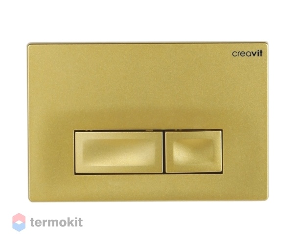 Клавиша смыва CREAVIT ORE золото матовое GP3006.00