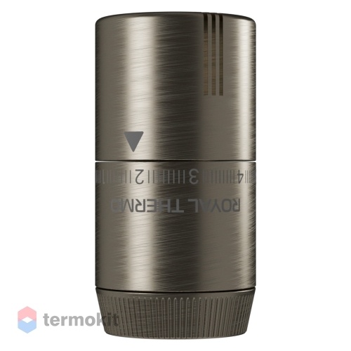 Royal Thermo Термоголовка жидкостная Design М30х1,5 (никель матовый)