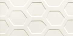 Керамическая плитка Tubadzin All in White W-All in white 1 STR настенная 29,8х59,8
