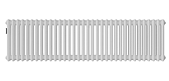 Стальной трубчатый радиатор Kohr Heim 3037/34 секции с боковым подключением 3/4