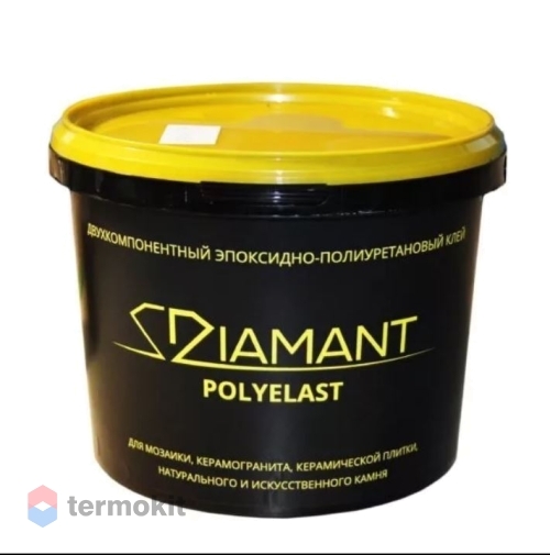 Клей Диамант Полиэласт (эпоксидно-полиуретановый) 3 кг