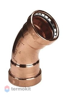 Viega медный отвод 45 градусов 64 ВВ Profipress