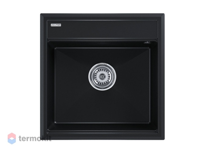 Мойка для кухни Paulmark STEPIA черный металлик PM115051-BLM