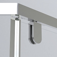 Душевой уголок Vincea Stresa 1950x900x900 вороненая сталь VSP-1S900CLGM