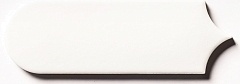 Керамическая плитка Natucer Fan White Matt настенная 7,2x19,5