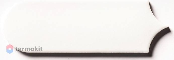 Керамическая плитка Natucer Fan White Matt настенная 7,2x19,5
