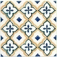 Керамическая плитка Kerama Marazzi  Капри Декор настенный майолика STG/A469/5232 20х20