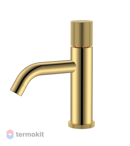 Смеситель для раковины Boheme Stick GOLD LINEA золото 121-GG.3