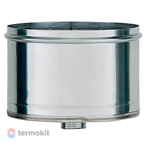 Заглушка с конденсатоотводом Bofill PRSP/TTI 125 (одинарная нерж.)