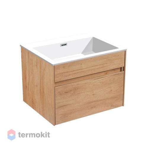 Тумба под раковину Vincea Chiara 60 подвесная Y.Oak VMC-2C600YO