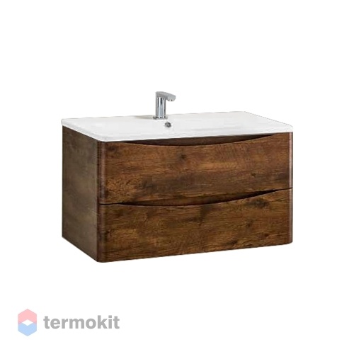 Тумба под раковину Vincea Roberta 80 подвесная R.Wood VMC-1R800RW