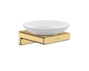 Мыльница Hansgrohe AddStoris полированное золото 41746990