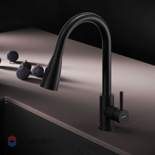 Смеситель для кухни AM.PM X-Joy S черный матовый F85B07522