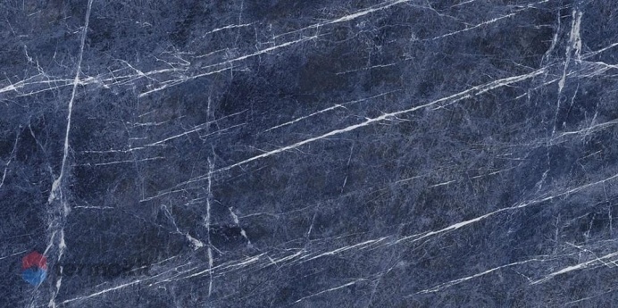 Керамогранит Ariostea Marmi Sodalite Blu Block A Luc Shiny 150x300