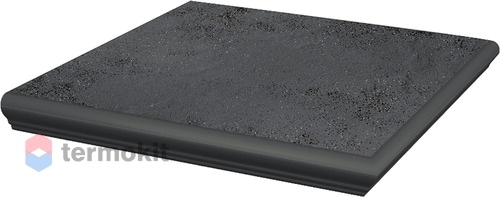 Ступень Grupa Paradyz Semir Grafit угловая с капиносом 33x33