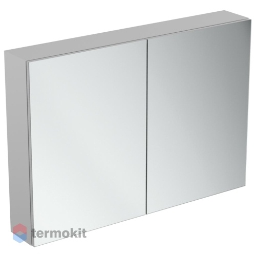 Зеркальный шкаф Ideal Standard MIRROR&LIGHT 100 подвесная Алюминий T3498AL