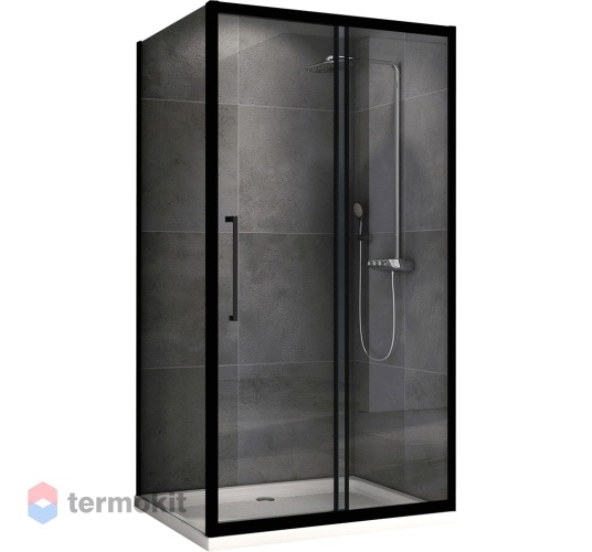 Душевой уголок ABBER Schwarzer Diamant 1950x1000x750 черный AG30100BH-S75B