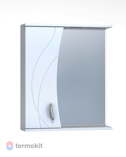 Зеркальный шкаф VIGO Faina 60 подвесной белый глянец z.FAI.60.L.El