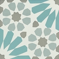 Керамогранит Elios Deco Anthology Etnic B Light Blue декор 20x20
