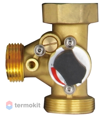 ROMMER Клапан смесительный 3-ходовой для привода для группы RDG-1003, правый