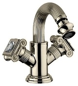 Смеситель для биде Cezares Olimp бронза, ручка Swarovski OLIMP-BS2-02-Sw