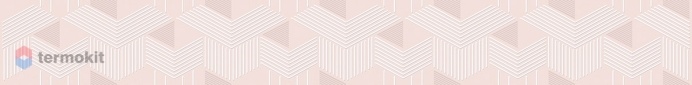 Керамическая плитка Azori Lounge Blossom Geometria бордюр 6,2х50,5