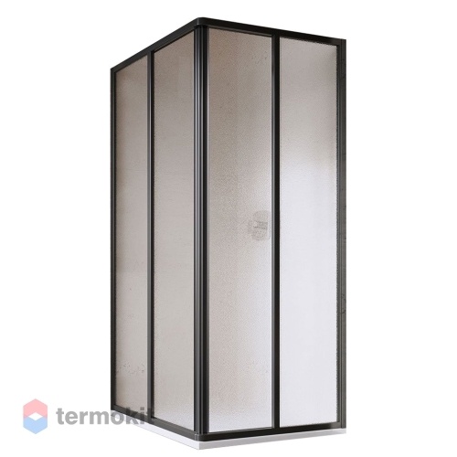 Душевой уголок Ravak Supernova 1950x1000x1000 черный матовый 14VA03O2ZG