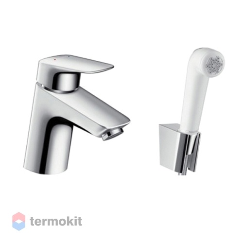 Смеситель для раковины Hansgrohe Logis с гигиеническим душем 71290000