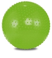 Мяч массажный Lite Weights 1855LW 55 см, салатовый, без насоса