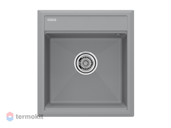 Мойка для кухни Paulmark STEPIA серый дым PM114651-GRS