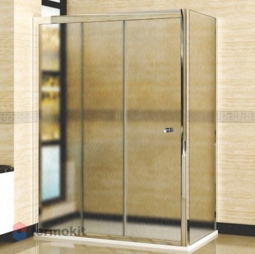 Душевой уголок RGW Classic CL-40 (CL-11 + Z-12) 85x100x185 040940850-51 (шиншилла) Хром