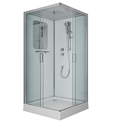 Душевая кабина Niagara Premium 100x100 (прозрачное стекло) хром NG-6002-01Q