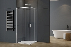 Душевой уголок Vincea Soft 2 2000x800x800 хром VSS-3SO2800CL