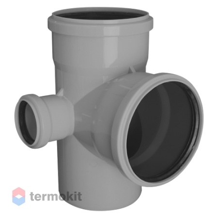 TEBO Крестовина двухплоскостная правая серая 110x110x50/87,5