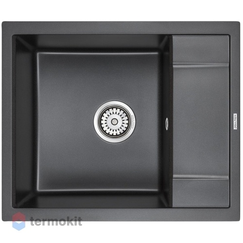 Мойка для кухни Paulmark Optimum черный PM216050-BL