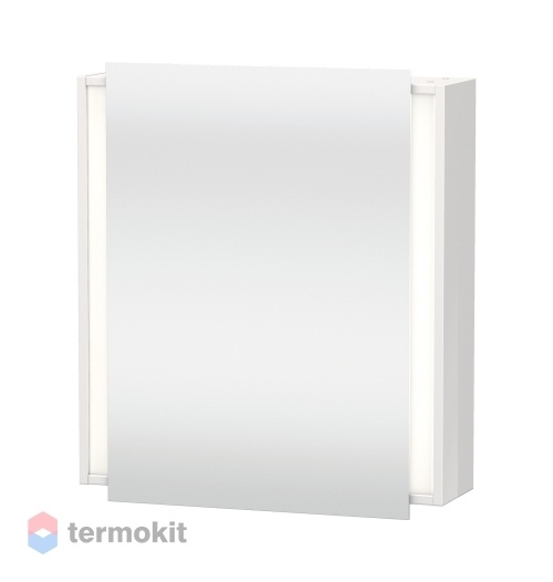 Зеркальный шкаф Duravit Ketho 65 с подсветкой белый глянец KT7530R2222