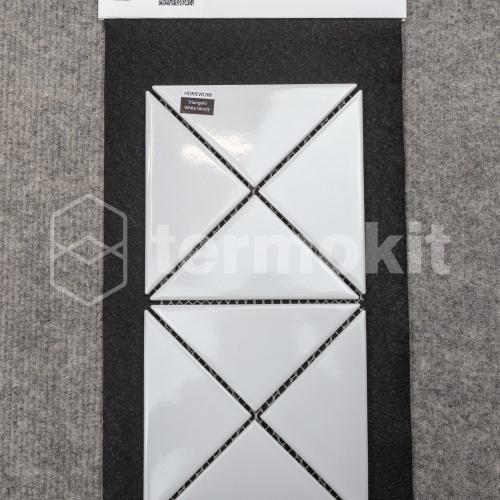 Керамическая Мозаика Starmosaic Triangolo White Glossy (CZG241B-A) 26,25х26,25