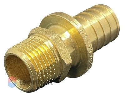 РОСТерм Переход с наружной резьбой 16x1/2" латунь
