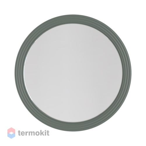 Зеркало La Fenice Terra 80 с подсветкой подвесное серый матовый FNC-02-TER-G-80