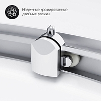 Душевой уголок AM.PM Gem 1900x800x800 матовое серебро W90G-401-080WT