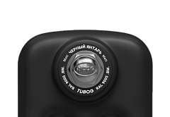 Стальной трубчатый радиатор Rifar TUBOG TUB 2180/06 секций с боковым подключением цвет Черный Янтарь